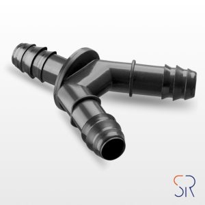 Y 2 salidas acetal a manguera 16 mm
