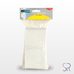 Fieltro Adhesivo 1m. x 85 mm. Blister Blanco