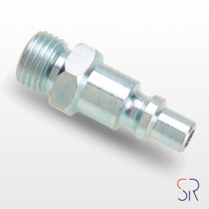 Racor Rápido Macho  (Blister 2 Piezas)