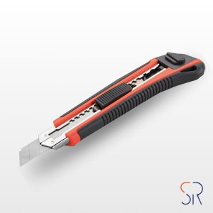 Cutter de Cuchilla Fragmentable de 18 MM. Con Guía Métalica