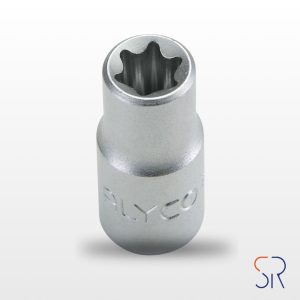 Llaves de Vaso Torx Hembra (Tipo E) de 1/4"