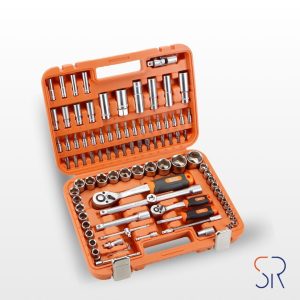 Juego de Llaves y Accesorios 94 Piezas de 1/2" - 1/4"