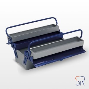 Caja Metálica para Herramientas Cierre de Metal