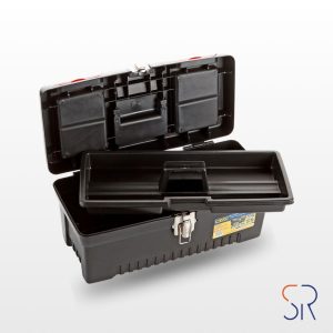 Caja de Plástico con Bandeja Interior