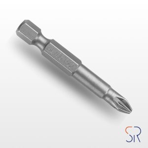 Puntas Phillips de tipo Torsión de 50 mm con Hexágono De 1/4"