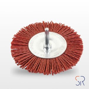 Cepillo Abrasivo de Nylon con Vástago