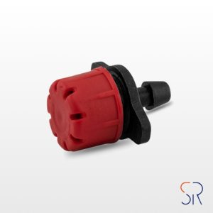 Gotero regulable gran caudal rojo