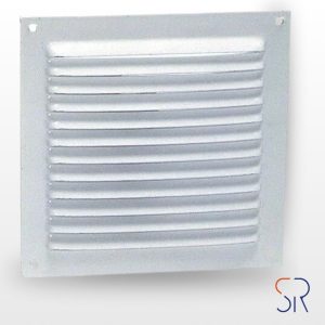 Rejilla atornillar 20x20 blanca lacada