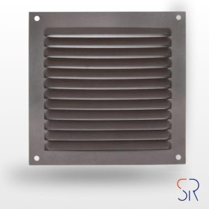 Rejilla atornillar 15x15 Aluminio madera