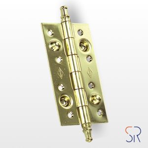 Bisagra Seguridad Latonada 150x80 mm.