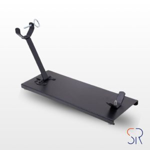 Soporte jamón plegable negro