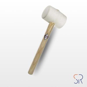 Maza de goma blanca 65 mm x 500 g