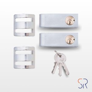 Candado para Puerta de Baraja 50 mm. Mod c 150 (2 uds)