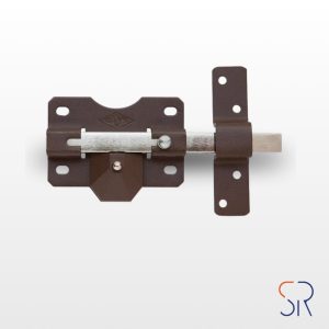 Cerrojo B3P Llave/Botón B45 Pintado Marrón
