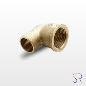 Codo 90 hembra G-CU H 3/4"x22 cobre