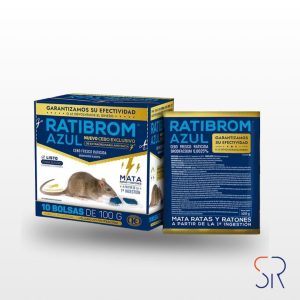Ratibrom Azul cebo fresco (Bolsa 100 grs)